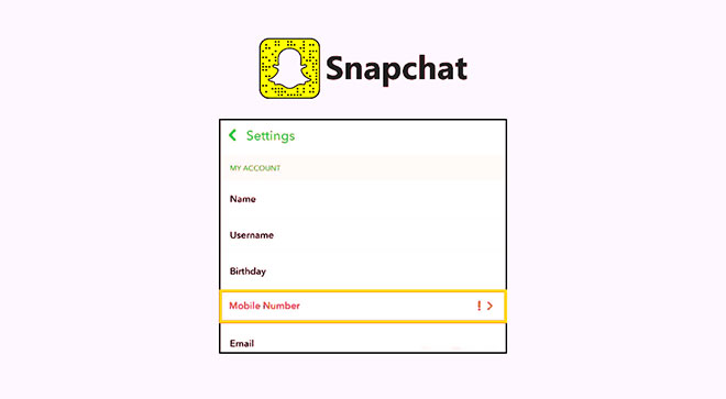 How to Remove Phone Number from Snapchat