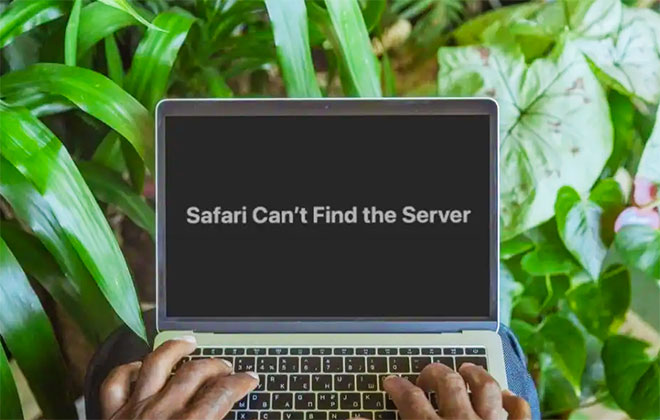 zoom safari can't find the server