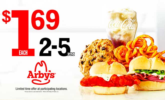 Arby's Happy Hour