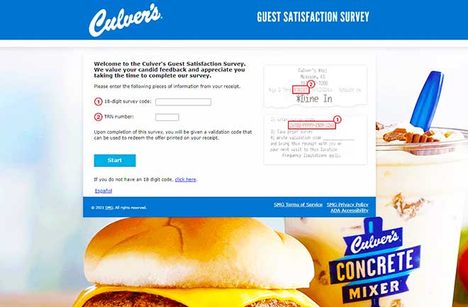 TellCulvers.com/Survey