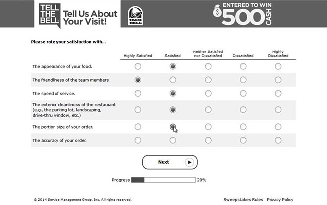 TelltheBell.com Survey