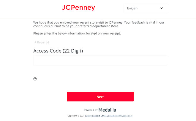 www.jcpenney.com/survey