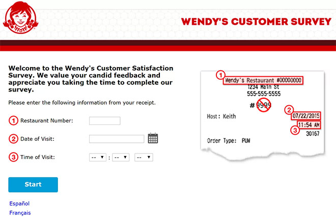 www.talktowendys.com free sandwich survey
