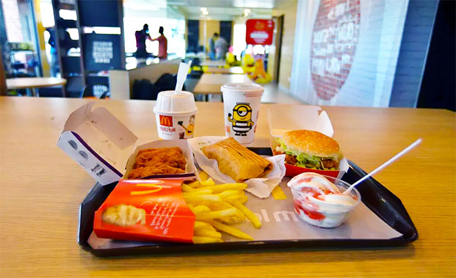 MCD Allergen Menu