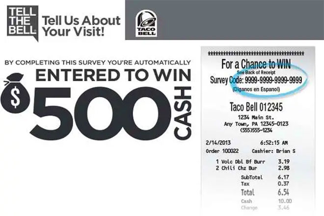 www.tacobell.com survey