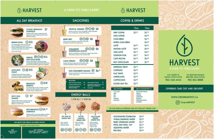 Harvest right secret menu