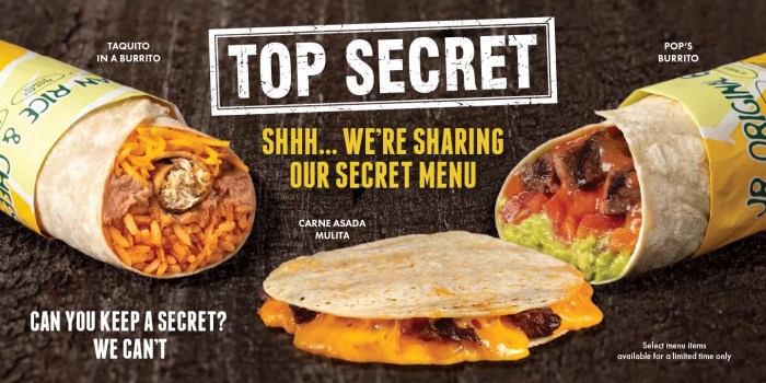 Miguel's jr secret menu