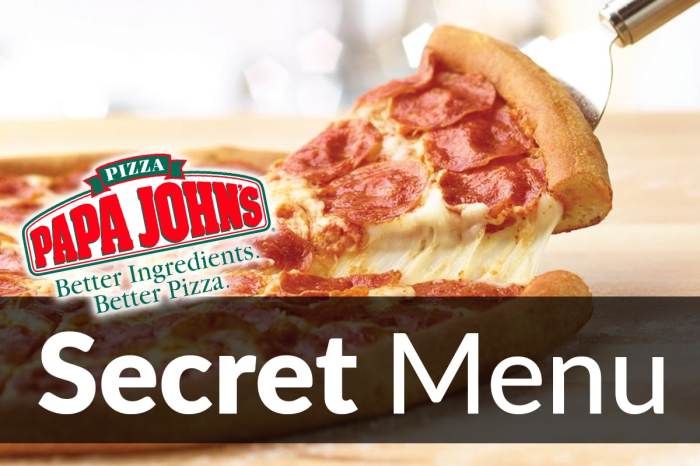 Papa john's secret menu