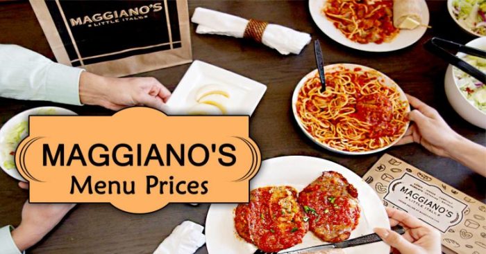 Maggiano's secret menu
