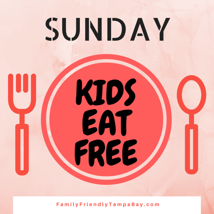 Cazalys mondays purchased Where do kids eat free on sundays