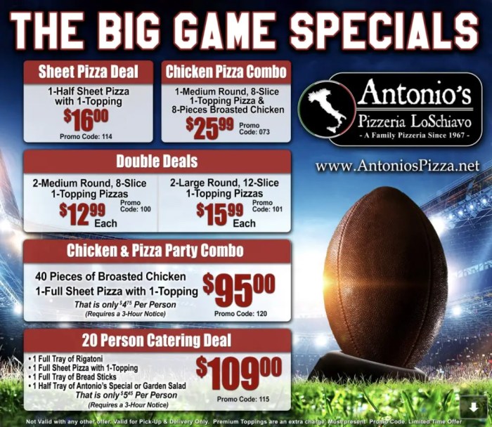Super bowl pizza deals near me