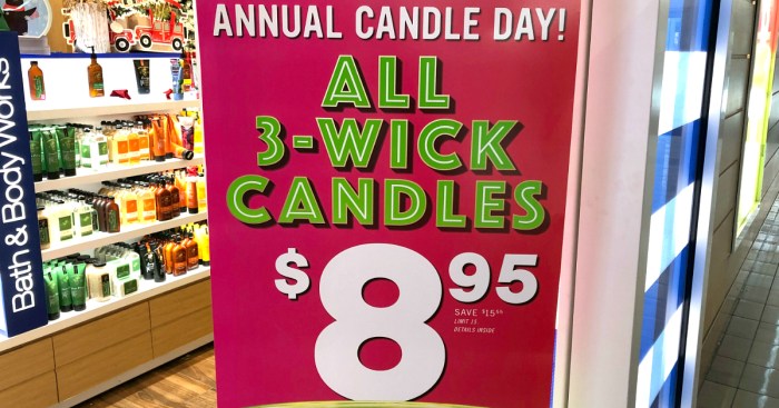 Candle bath body works annual early access hip2save