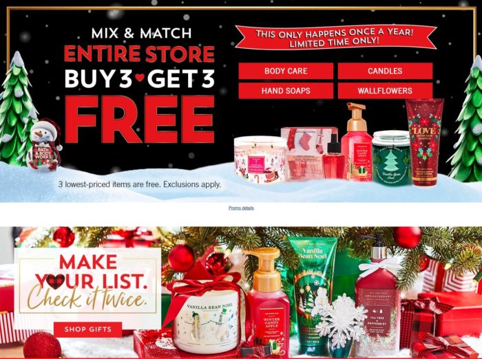 Friday bath works body buyvia deals available november colors