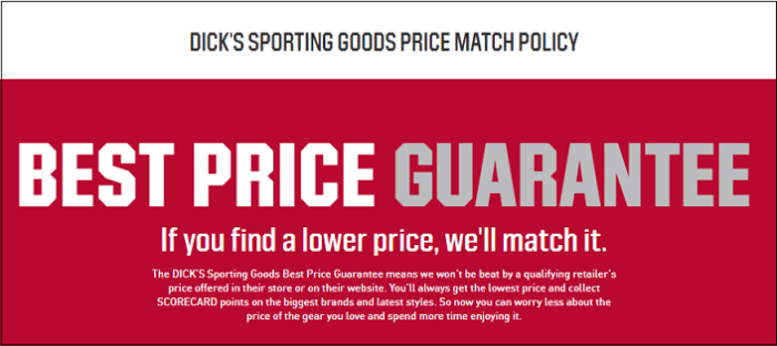 Stores with best price match policy