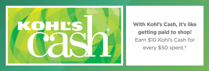 Kohl shipping codes exclusions promo When is the next kohl's cash earning period 2024