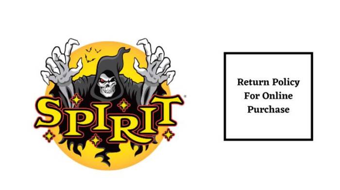 Spirit halloween return policy without receipt