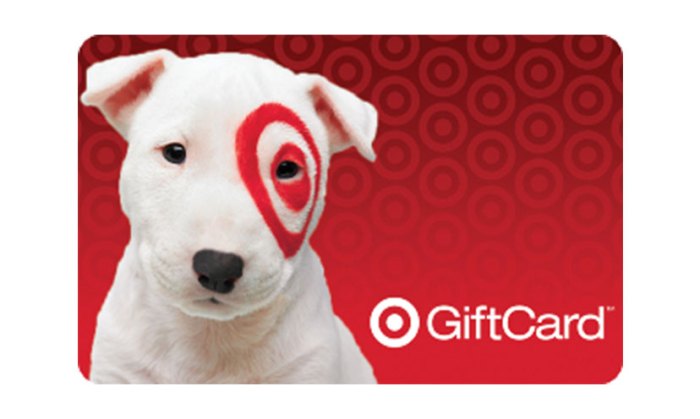 Target gift card freebies