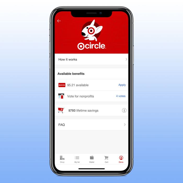 Circle rewards earn How to use target circle earnings